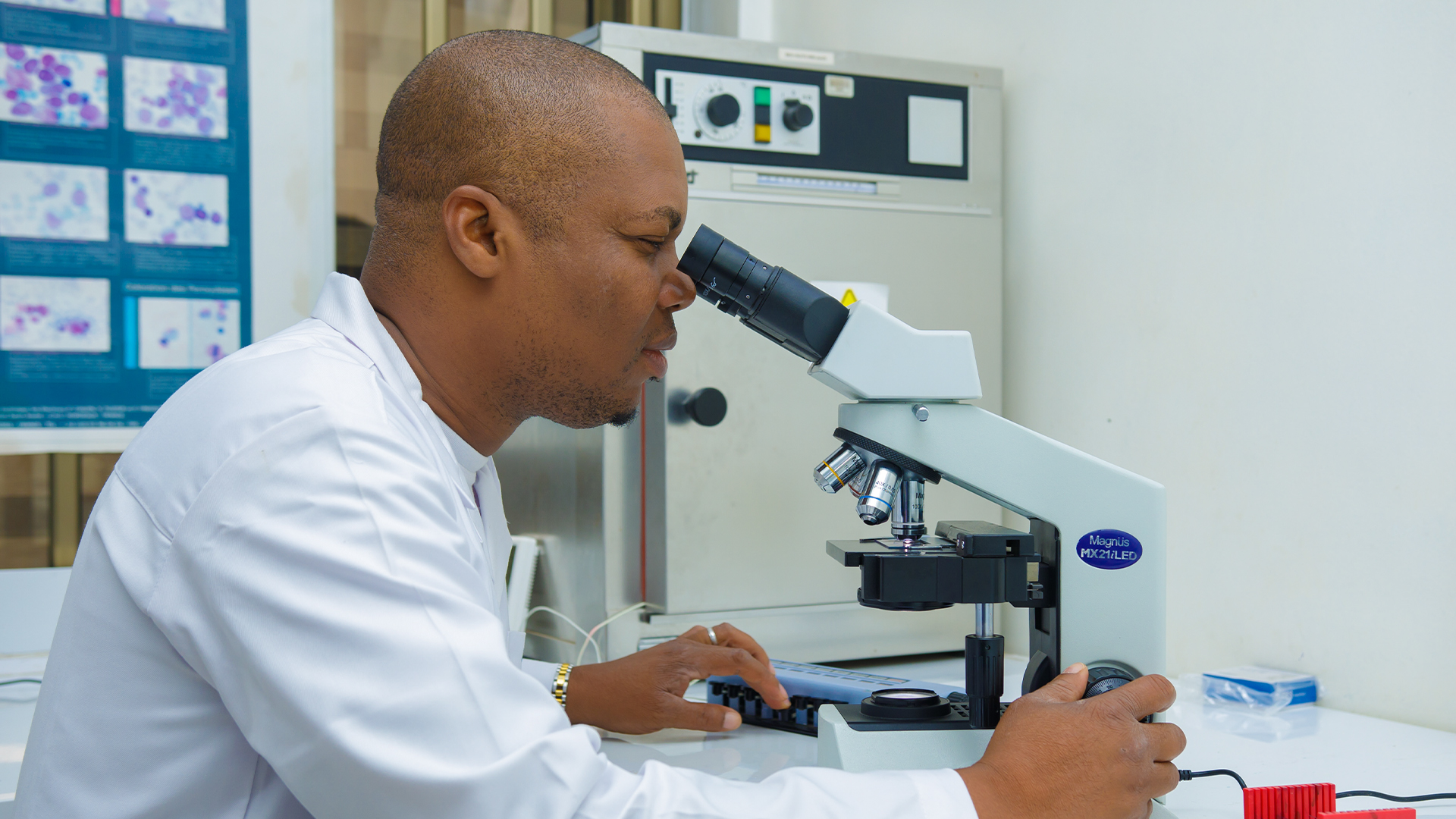 Réalisation d'examen de routine