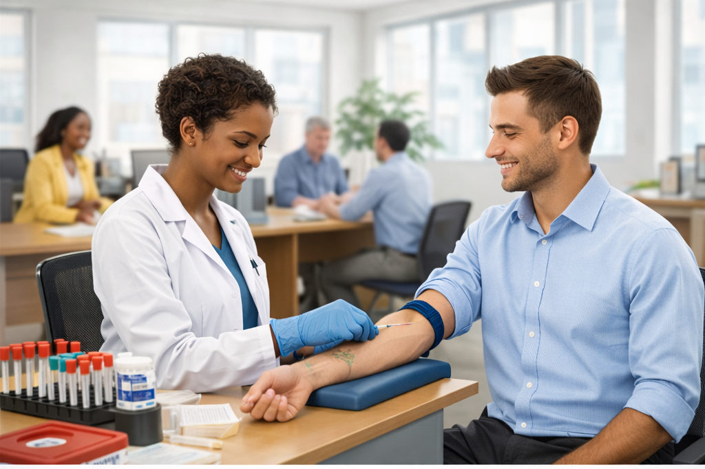 Visites médicales en entreprise